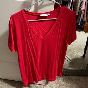 Kittenish red top